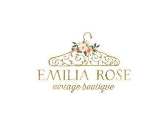 Rose Clothing Logo - Boutique logo | Etsy