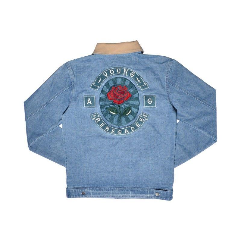 Rose Clothing Logo - Rose Collectible Denim Jacket