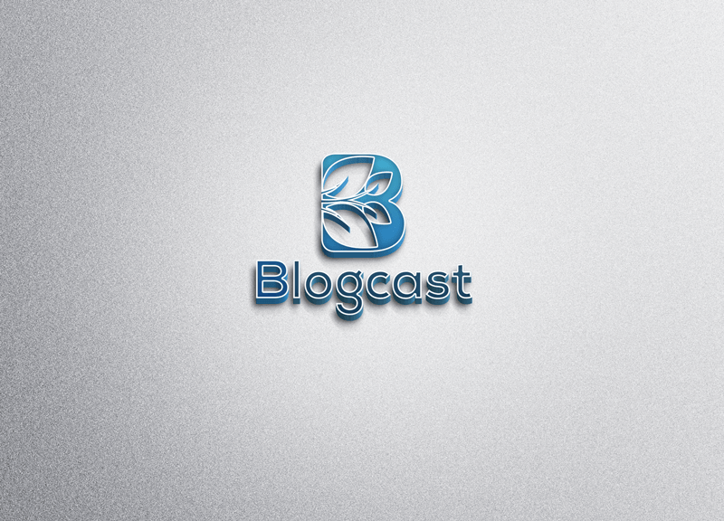 Roman News Logo - Bold, Modern, News Logo Design for Letter B with Blogcast Text Below