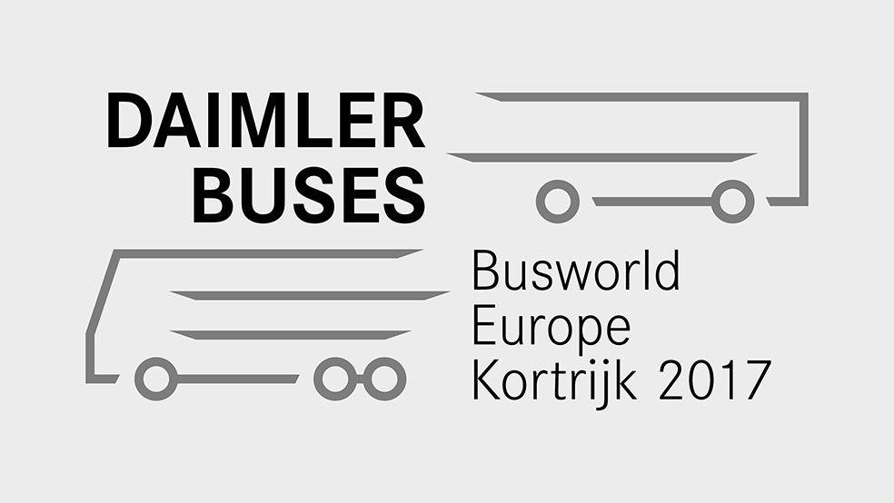 Daimler Buses Logo - Setra: Daimler Buses at the Busworld Europe 2017 in Kortrijk, Belgium