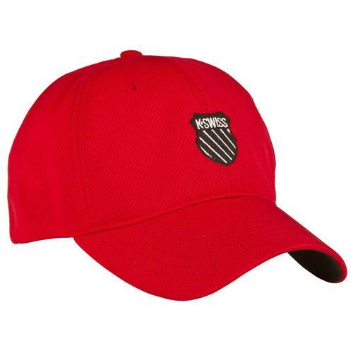 Red White K Logo - K-Swiss Bigshot Cap Men - Red, White buy online | Tennis-Point