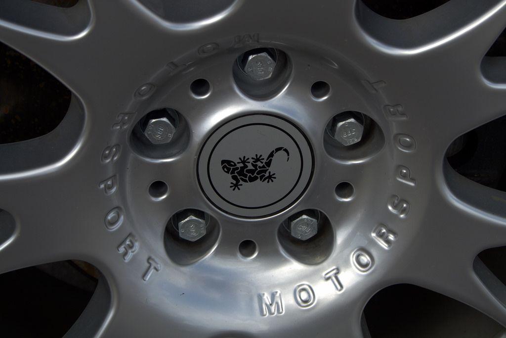 Wiesmann Logo - Rim with Wiesmann Logo Gecko. Opening of the Wiesmann Car