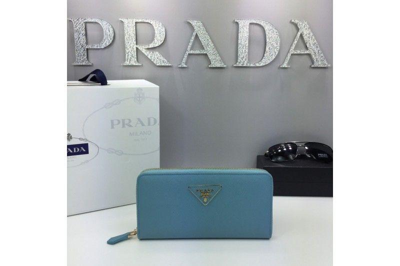 Multi Color Triangle Logo - Prada - Gold Triangle Logo Calfskin Leather Wallet In Multicolor ...