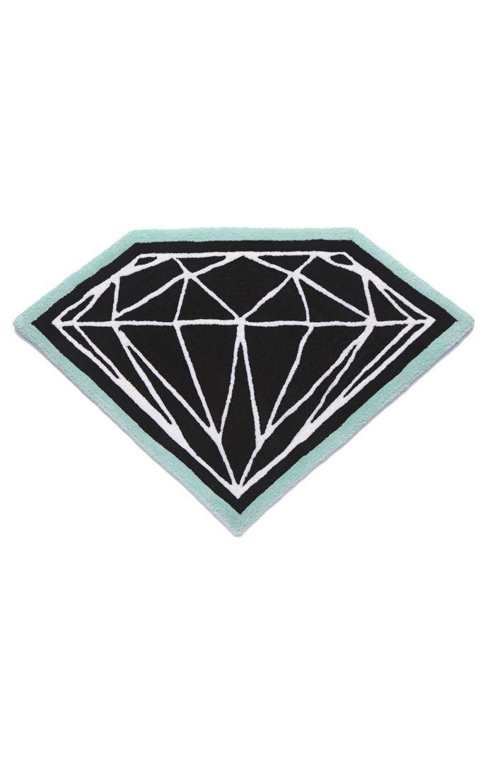 8X10 by Diamond Supply Co Logo - Diamond Supply Co Brilliant Rug - Mens from PacSun