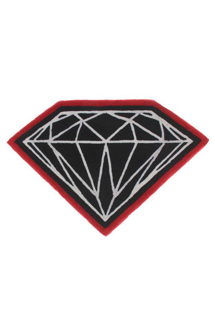 8X10 by Diamond Supply Co Logo - Diamond Supply Co Brilliant Rug from PacSun