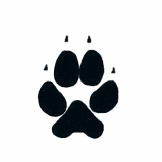 Dawg Paw Logo - Ravelry: dog paw prints - large and small pattern by Jenna Greer