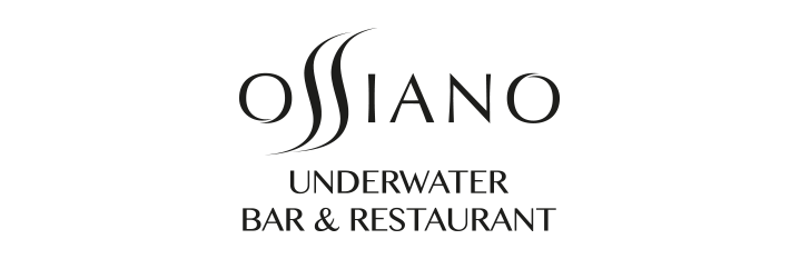 Men Black and White Restaurant Logo - Ossiano | Seafood Restaurant in Dubai | Atlantis The Palm