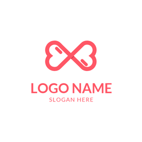Heart Brand Logo - Free Wedding Logo Designs. DesignEvo Logo Maker