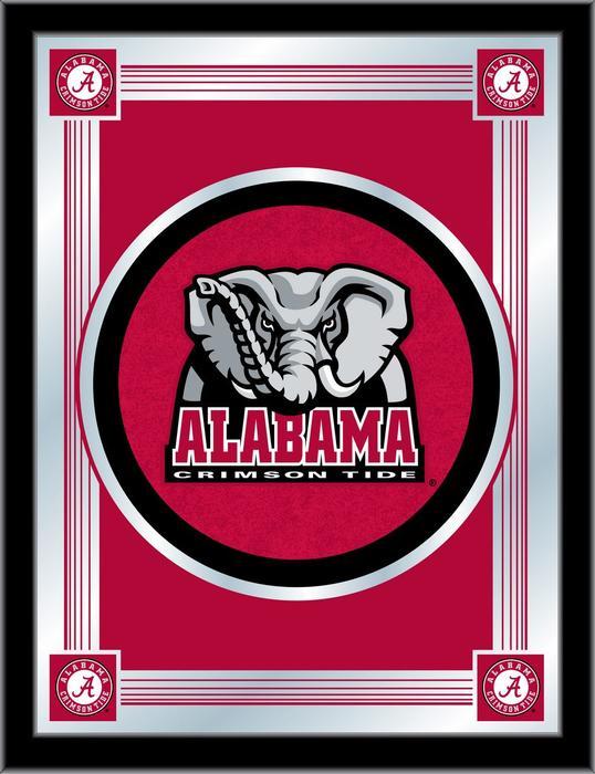 University of Alabama Elephant Logo - University of Alabama Elephant Logo Bar Mirror | MLogoAL-Ele — Man ...