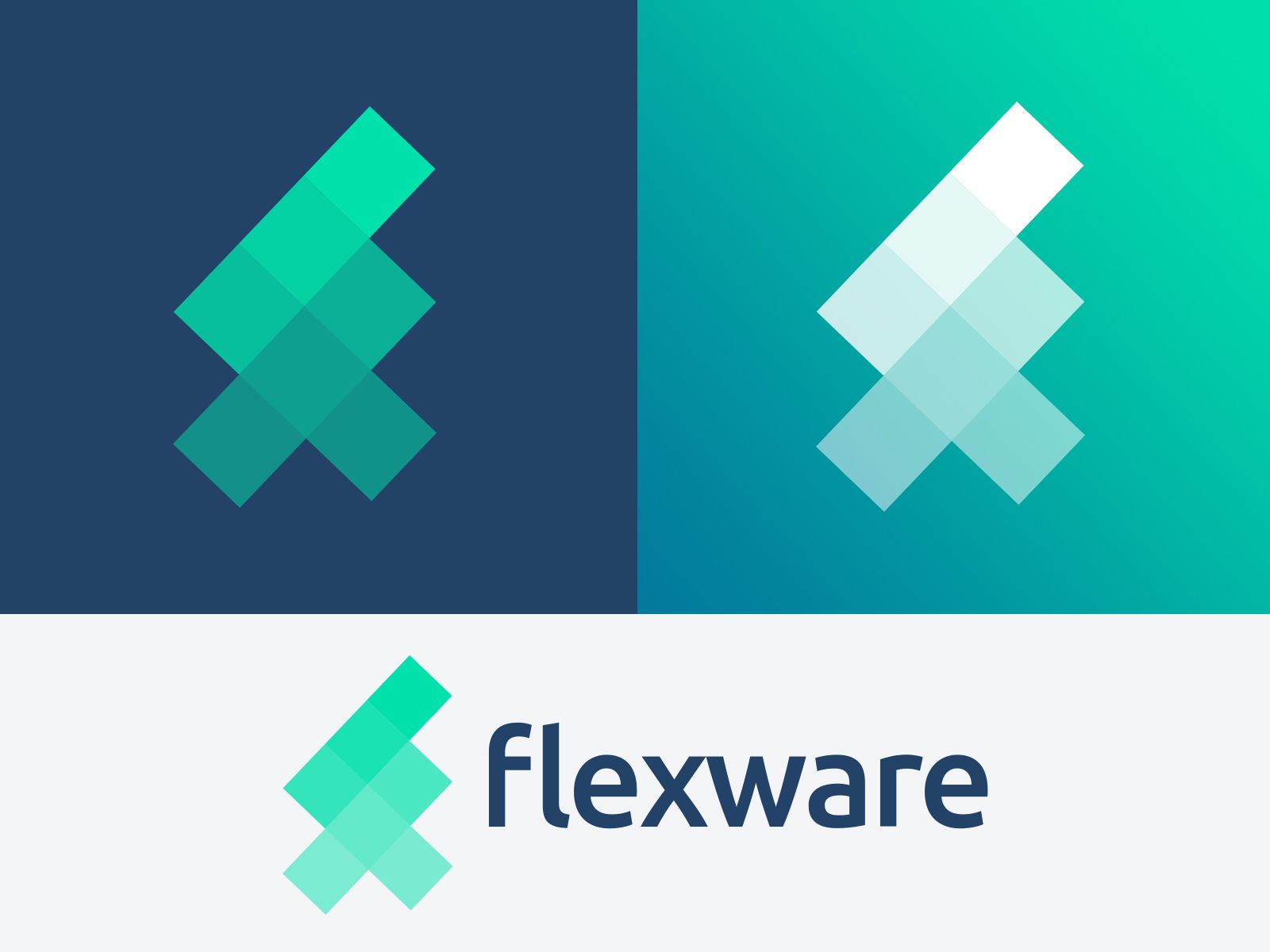 Unique Corporate Logo - Flexware Company Logo. Branding. Branding, Company