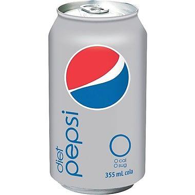 Diet Pepsi Can Logo - Diet Pepsi Cola, 355 mL Cans, 24-Pack | Staples