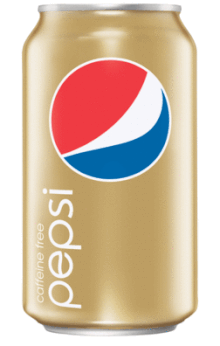 Diet Pepsi Can Logo - Caffeine-Free Pepsi