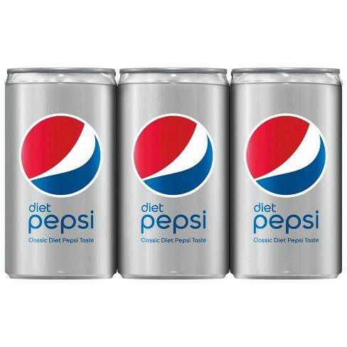 Diet Pepsi Can Logo - Diet Pepsi - 6pk / 7.5 Fl Oz Mini-Cans : Target