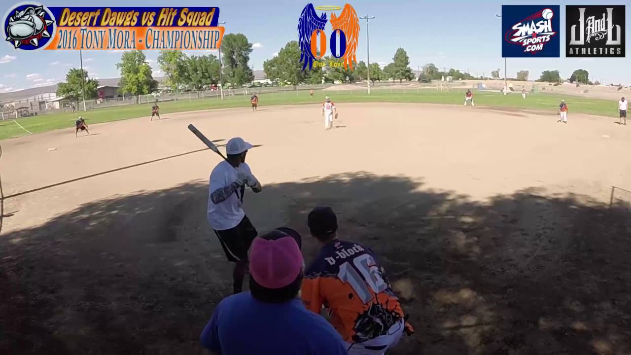 Hit Squad Softball Logo - Desert Dawgs vs Hit Squad Tony Mora Tournament