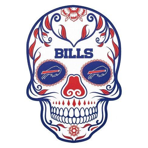Bills Small Logo - NFL Buffalo Bills Small Outdoor Skull Decal : Target