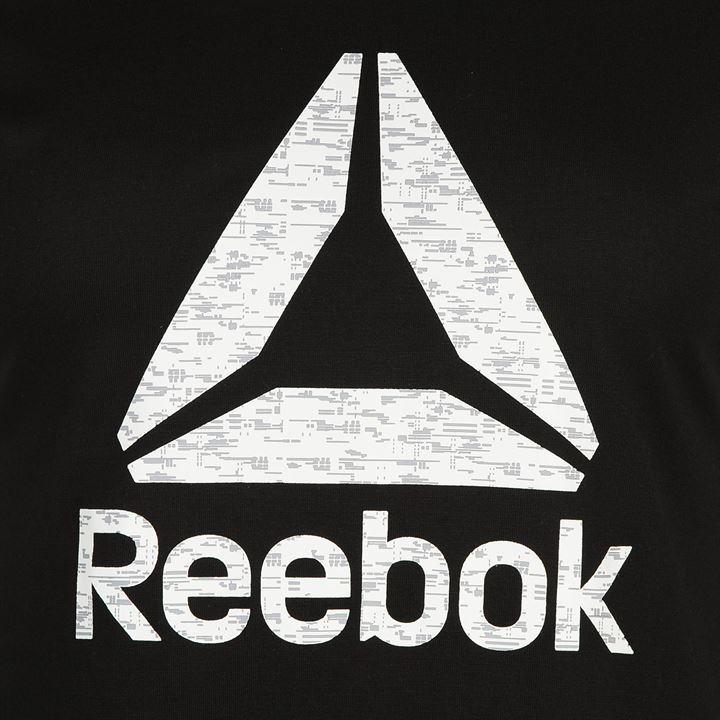 Black Reebok Logo - Reebok. Reebok Logo T Shirt. Ladies T shirts