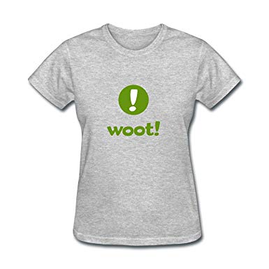 Woot Logo - Women's Woot Logo T-shirt Medium: Amazon.co.uk: Clothing