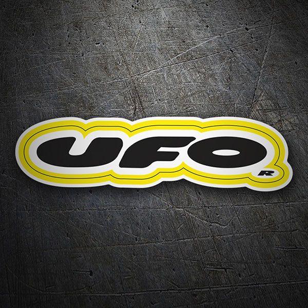 UFO Logo - Sticker UFO Logo | MuralDecal.com
