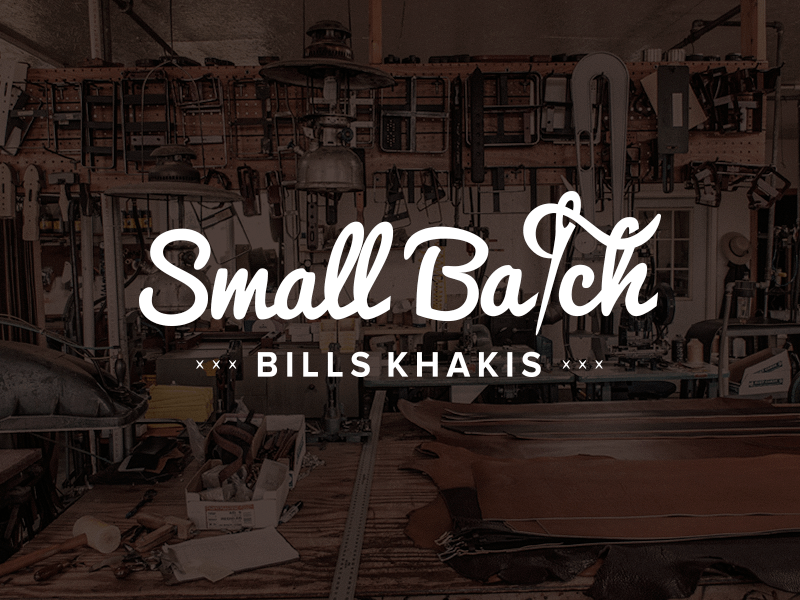 Bills Small Logo - Bills Khakis Small Batch Logo by Lacey Sigurdsson | Dribbble | Dribbble
