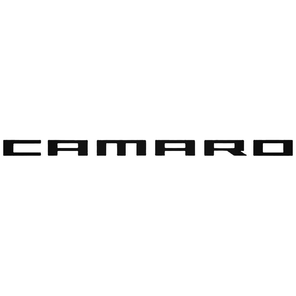 New Camaro Logo - New Chevy Camaro Block Decal Sticker