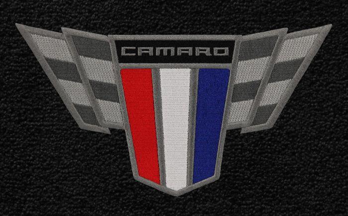 New Camaro Logo - Camaro Commemorative Edition Logo Floor Mats