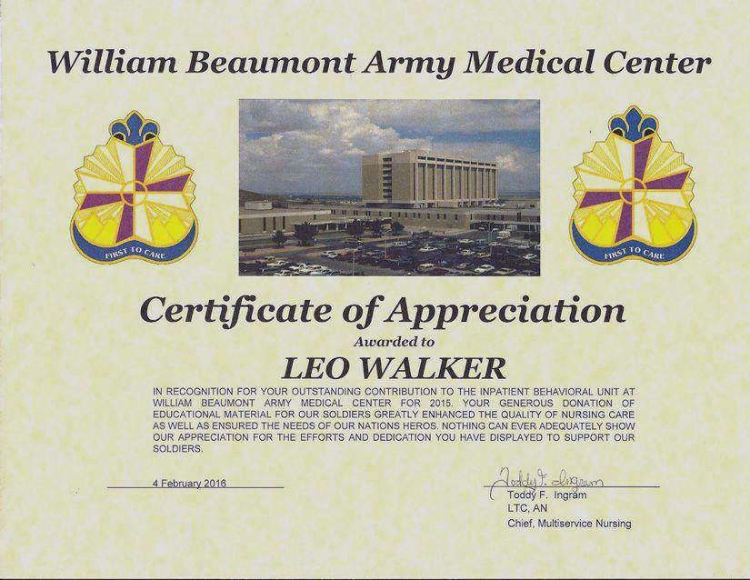 William Beaumont Logo - William Beaumont Army Medical Center Recognizes HIKE for Mental ...