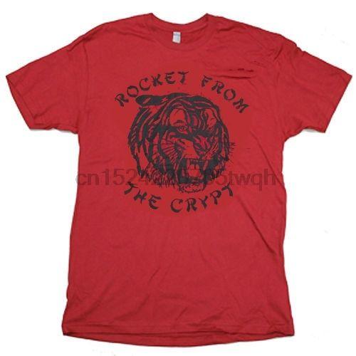 Tiger Clothing Logo - Rocket From The Crypt Tiger Logo Cardinal Red T Shirt BRAND NEW ...