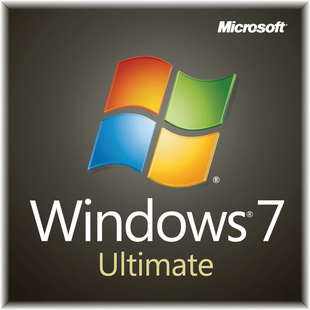 Windows 7 Ultimate Logo - Windows 7 Ultimate 32/64-bit Complete Package 1 PC ...