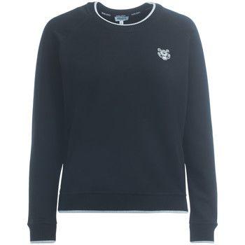 Tiger Clothing Logo - Kenzo black roundneck sweater with tiger logo men clothing fleece ...