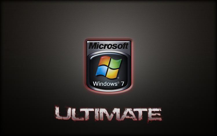 Windows 7 Ultimate Logo - Custom Windows 7 Wallpapers - Page 105 - Windows 7 Help Forums
