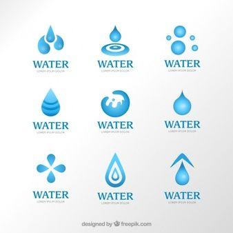 Modern Water Logo - Drop Logo Vectors, Photos and PSD files | Free Download