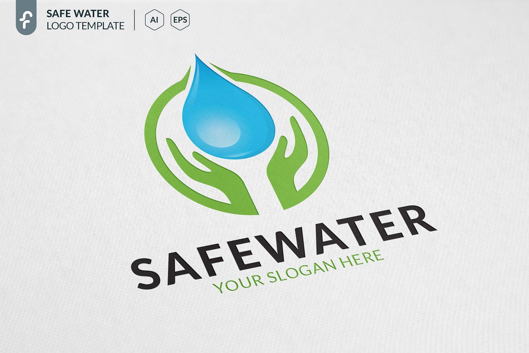 Modern Water Logo - Safe Water Logo #Water#Safe#Templates#Logo. Logos dEsign
