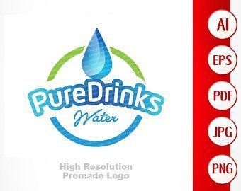Modern Water Logo - Water logo