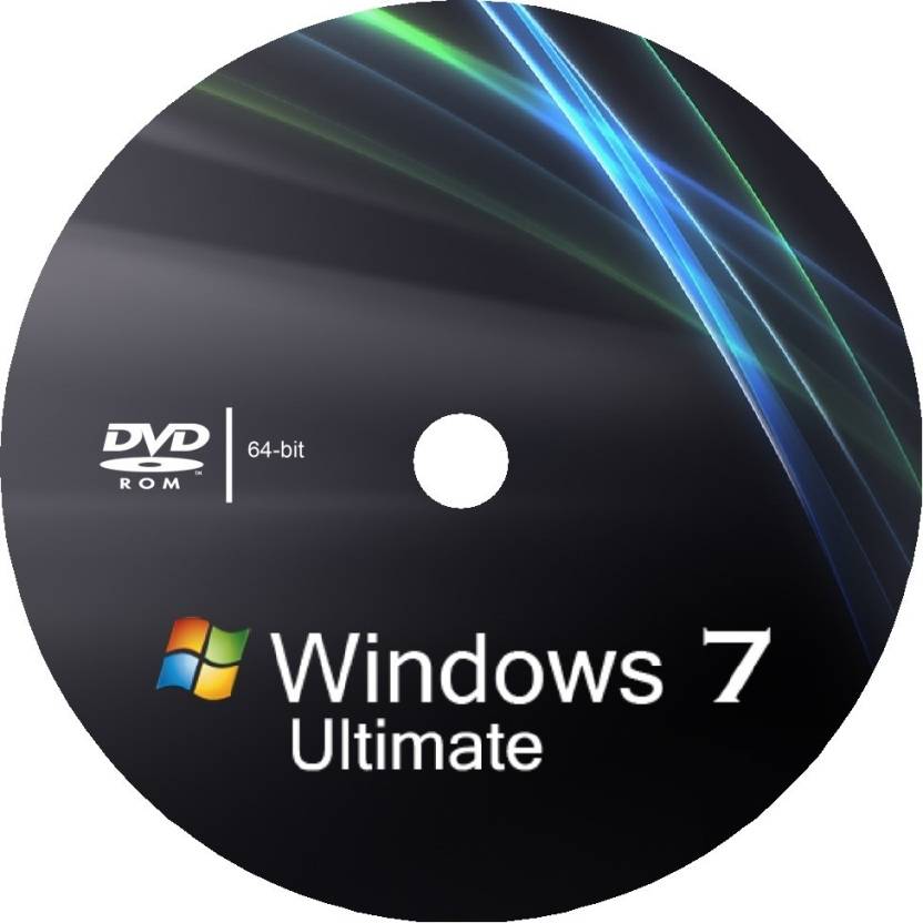 Windows 7 Ultimate Logo - Microsoft Windows 7 Ultimate OEM 64 bit : Flipkart.com