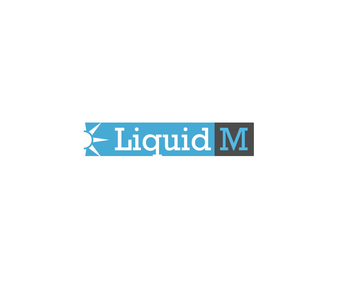 Liquid M Logo - Professional, Masculine Logo Design for LiquidM