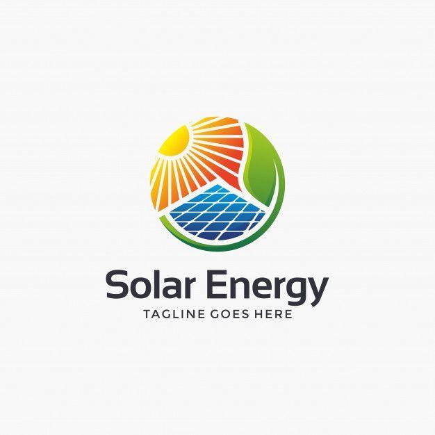 Solar Power Logo - Modern solar energy, solar panel, sun logo design template for your ...