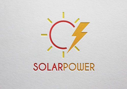 Solar Power Logo - Solar Power Logo – GRAPHICGO