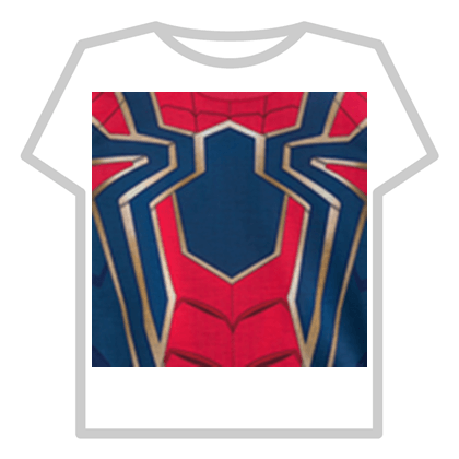 Iron Spider Logo Logodix - spider man roblox t shirt