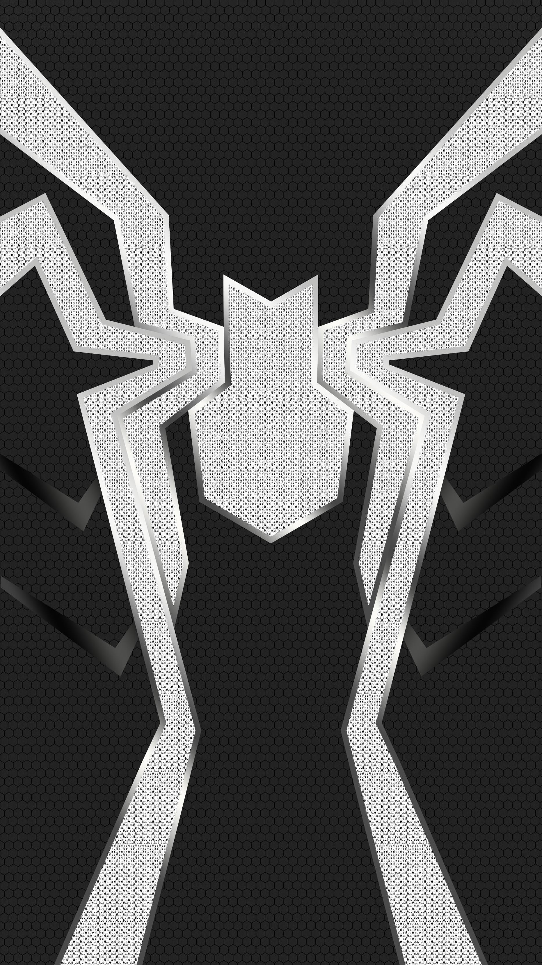 Iron Spider Logo - Created Spider Man Wallpaper Based Off The New Iron Spider Suit