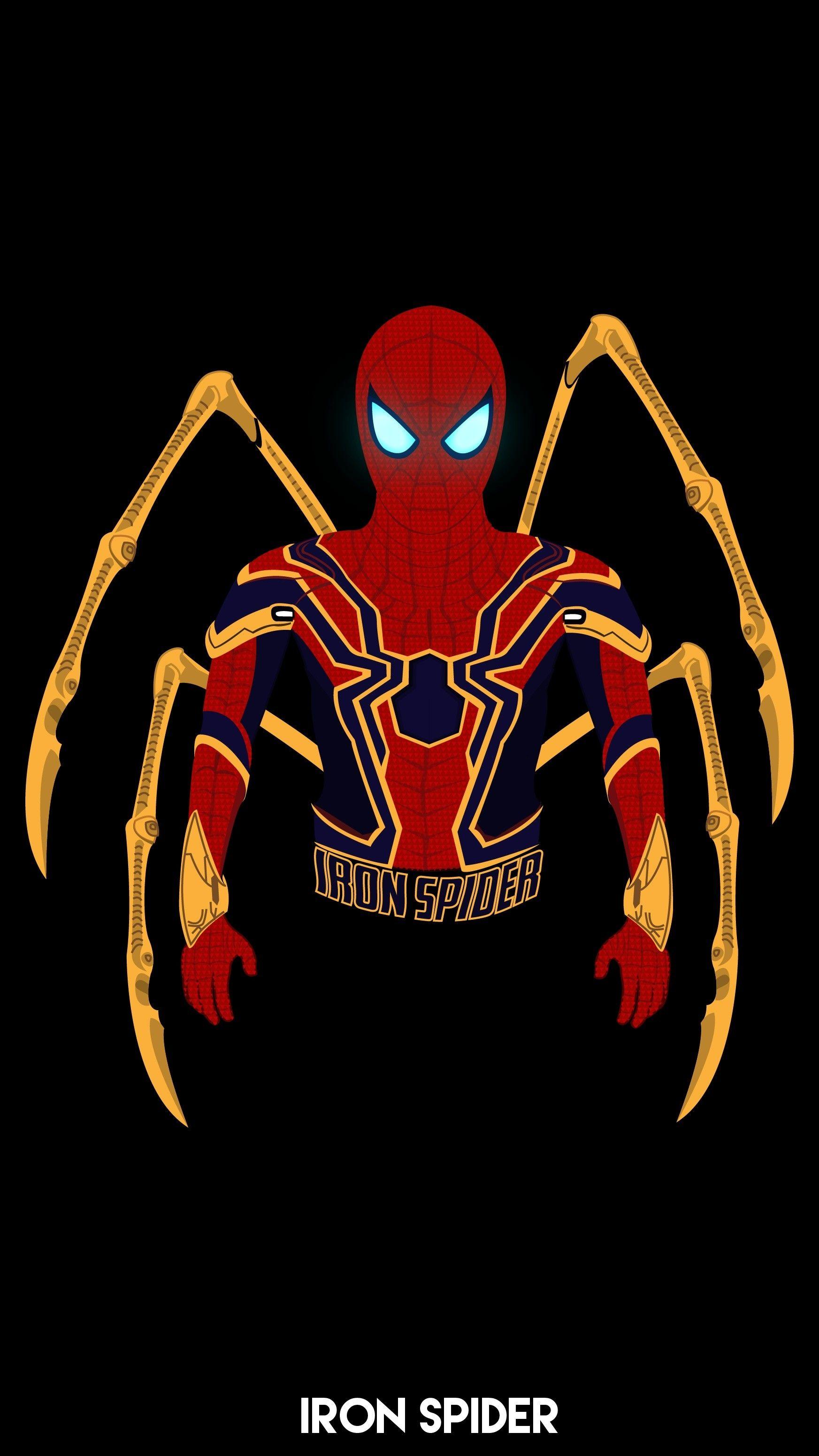 Iron Spider Logo - ArtStation - Iron Spider, Atharva Jumde