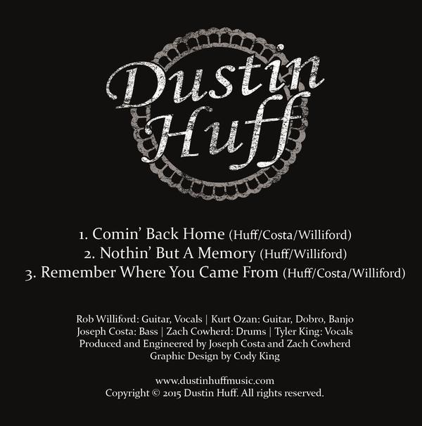 Huff Black and White Logo - Dustin Huff - Merch