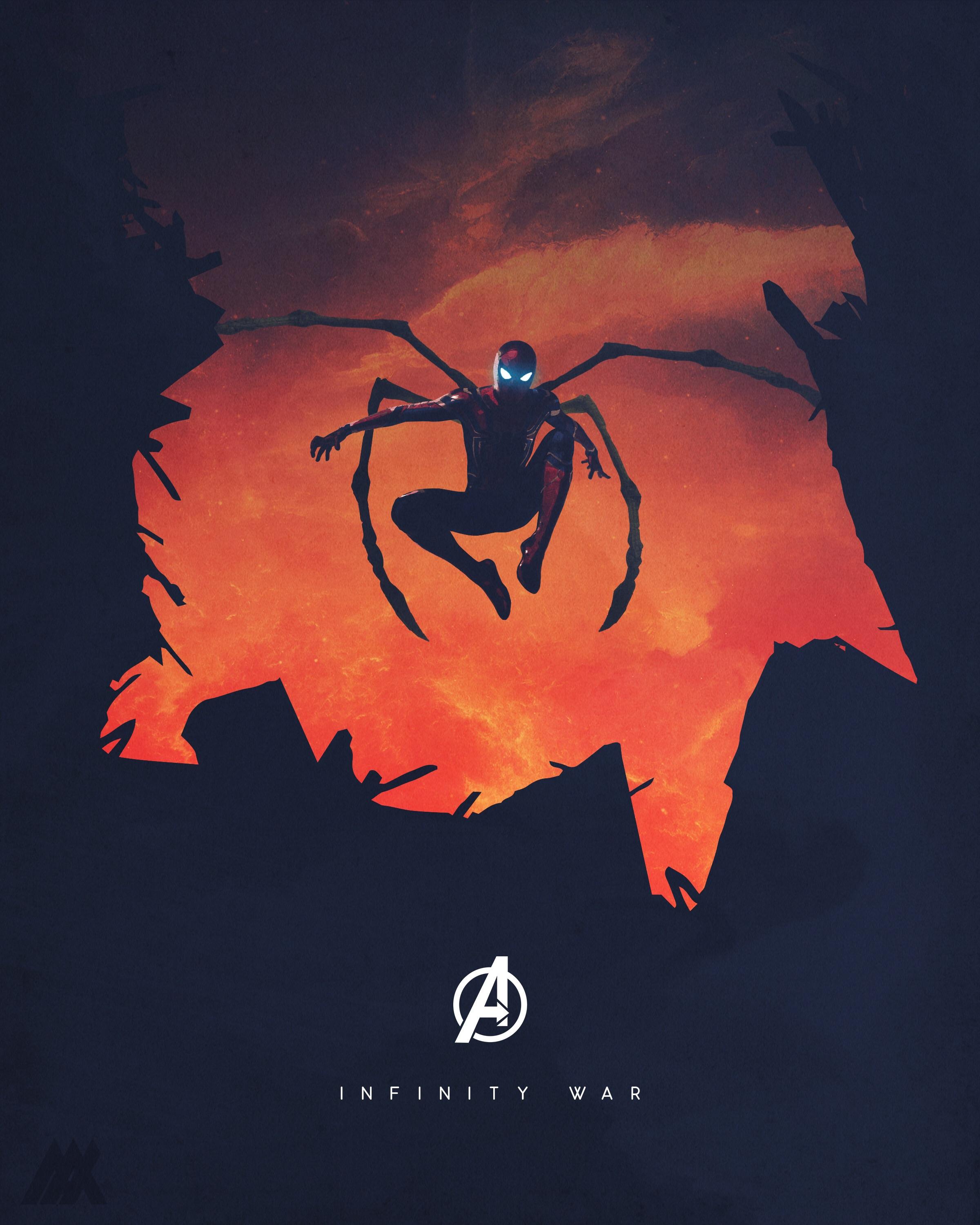 Iron Spider Logo - The Iron Spider -artwork by myself. Enjoy! : Marvel
