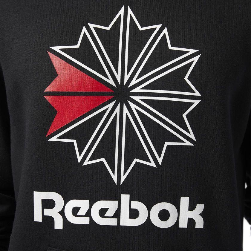 Black Reebok Logo - Reebok Classics Big Logo Hoodie. Reebok US. Fashion DIY