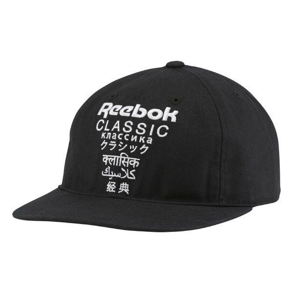 Black Reebok Logo - Reebok Classics Cap International