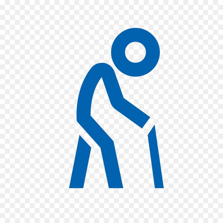 Stick Person Logo - Computer Icons Old age Walking stick Person - others png download ...
