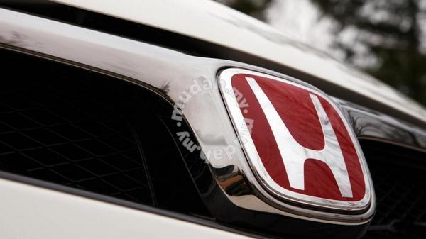 Honda Civiv Logo - Red Emblem Logo HONDA CIVIC FC 2016 F/R TYPE-R - Car ...