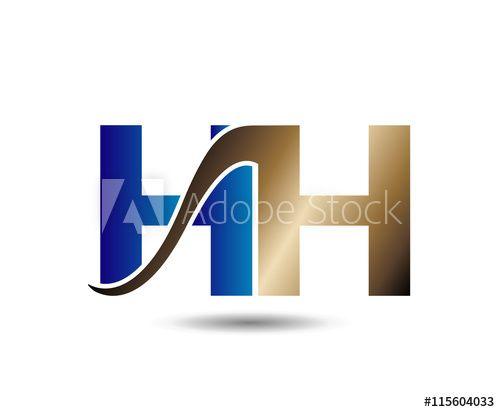 H H Logo - H and h, hh logo vector this stock vector and explore similar