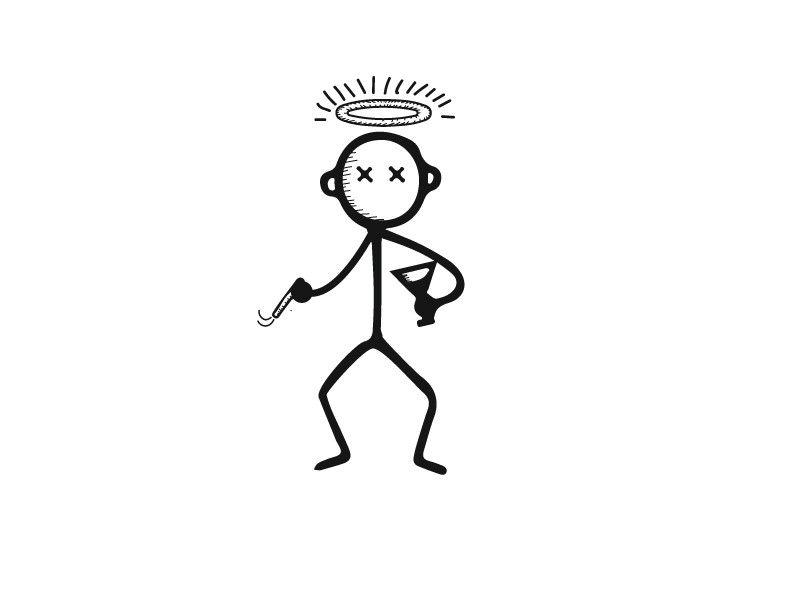 Stick Person Logo - Entry #22 by Irvidlopez for Design our Stick Figure logo | Freelancer