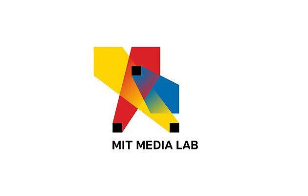 Magazine with E Logo - MIT Media Lab logo by E Roon Kang and Richard The