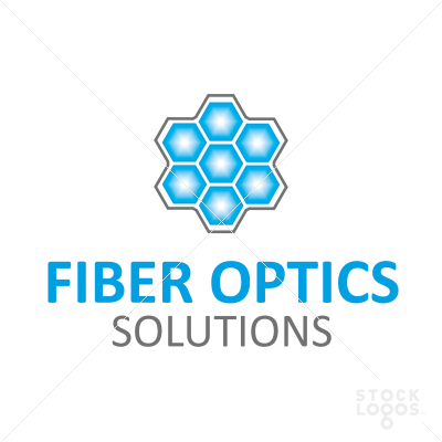 Fiber Optic Logo - Logo for a company dealing with fiber (fibre) optics or LED lighting ...